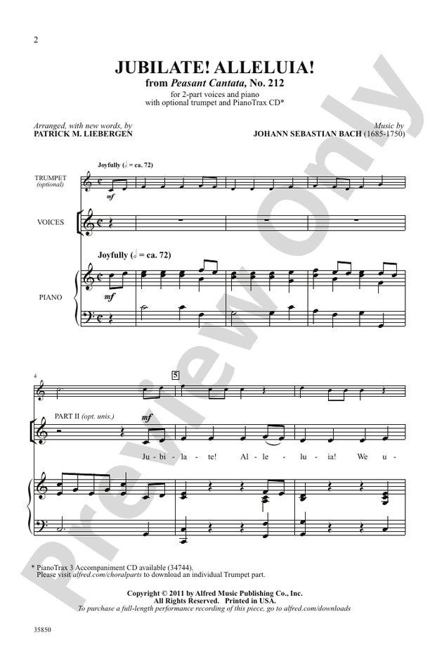 Jubilate! Alleluia! – 2-Part Choral Octavo (Digital Download)