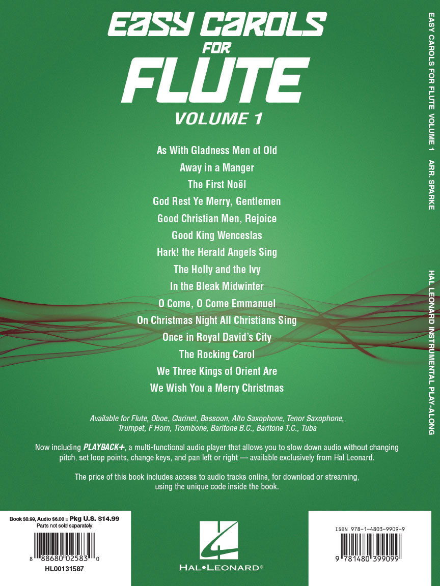 Easy Carols for Flute Vol. 1 Bk/OLA