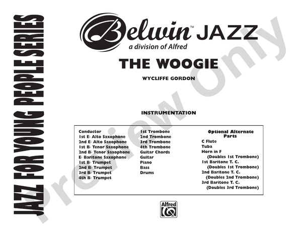 The Woogie - Jazz Ensemble Conductor Score & Parts (Digital Download)