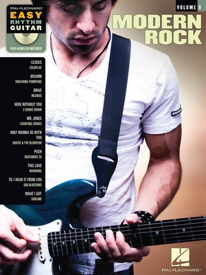 Modern Rock - Easy Rhythm Guitar Series Volume 9 - Various - Guitar Hal Leonard Guitar TAB /CD