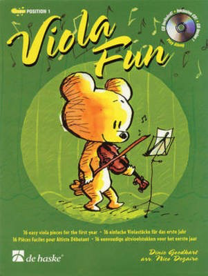 Viola Fun Bk/CD - Dinie Goedhart - Viola Nico Dezaire De Haske Publications Viola Solo /CD