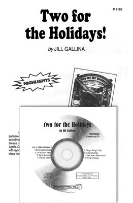 Two for the Holidays - Jill Gallina - Shawnee Press Preview Pak