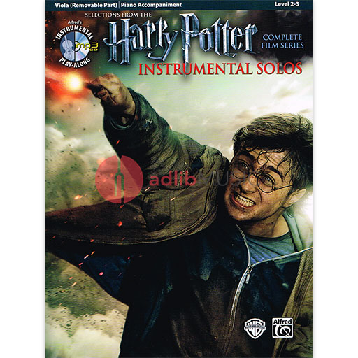 Harry Potter Inst Solos Viola Bk/CD