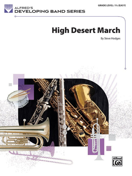 High Desert March – Concert Band Conductor Score & Parts (Digital Download)