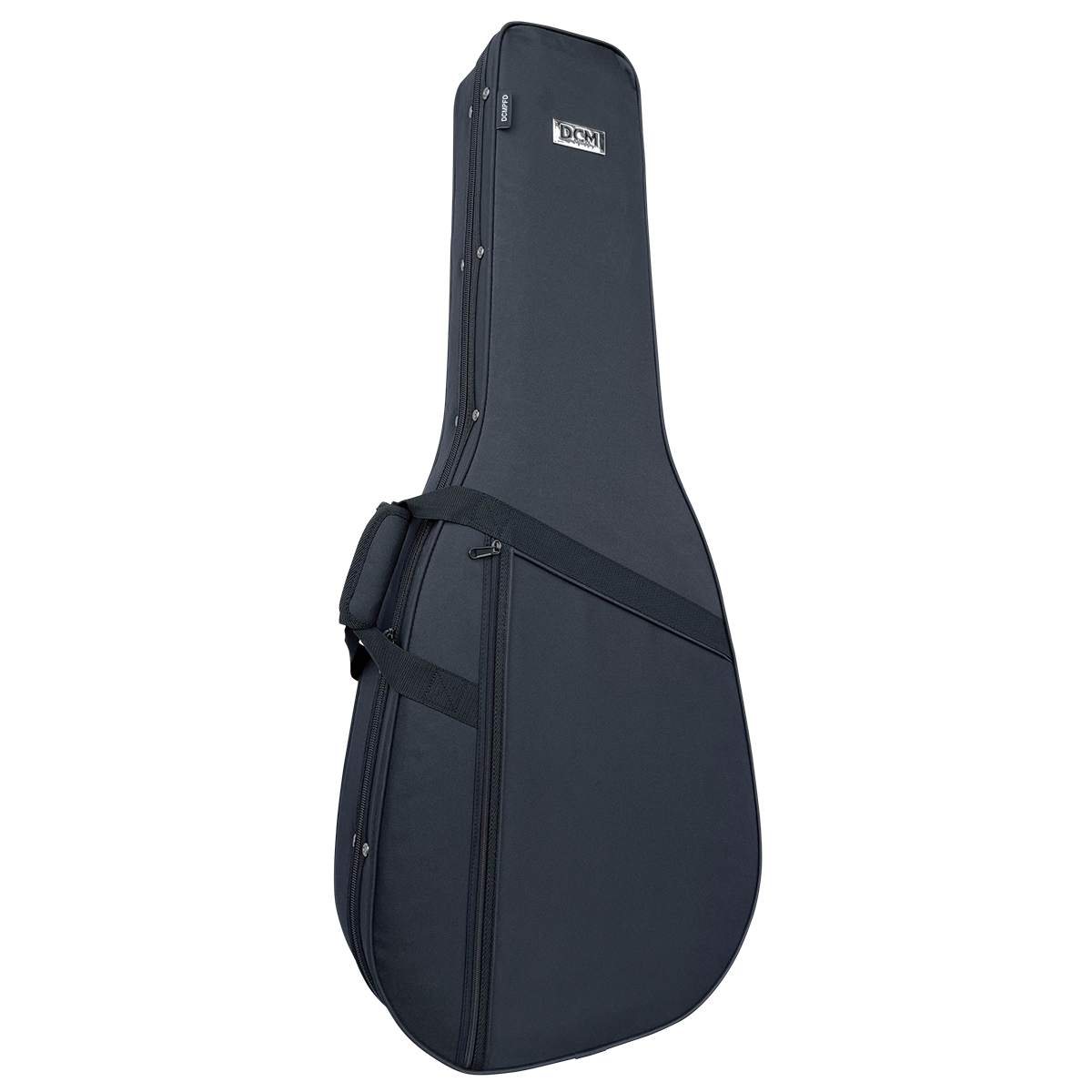 DCM Premium PFD Polyfoam Lightweight Dreadnought Guitar Case Black