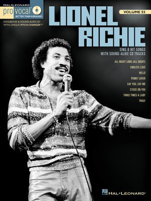 Lionel Richie - Pro Vocal Men's Edition Volume 55 - Vocal Hal Leonard /CD