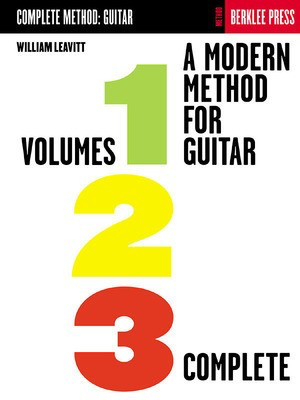 A Modern Method for Guitar - Volumes 1, 2, 3 Complete - Guitar William Leavitt Berklee Press