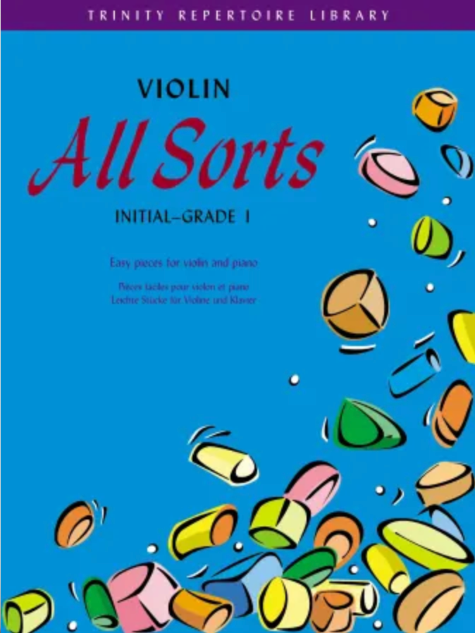 VIOLIN ALL SORTS INITIAL-GR 1 TRINITY REP LIB