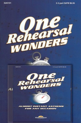 One Rehearsal Wonders - Preview Pack (Book/CD) - Shawnee Press Preview Pak Book/CD