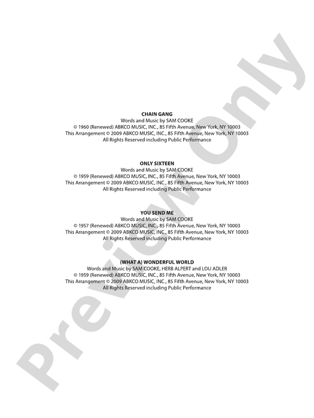 Sixties Gold - Concert Band Conductor Score & Parts (Digital Download)
