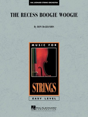 The Recess Boogie Woogie - Ron DeGrandis - Hal Leonard Score/Parts
