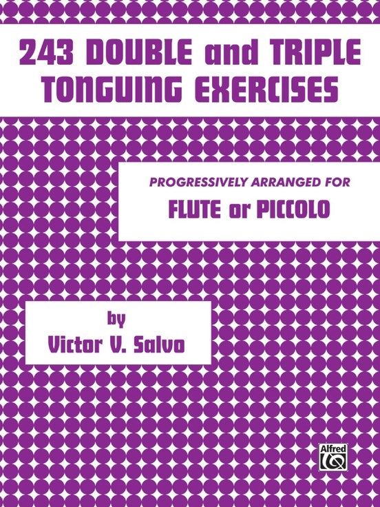 243 Double and Triple Tonguing Exercises- Flute