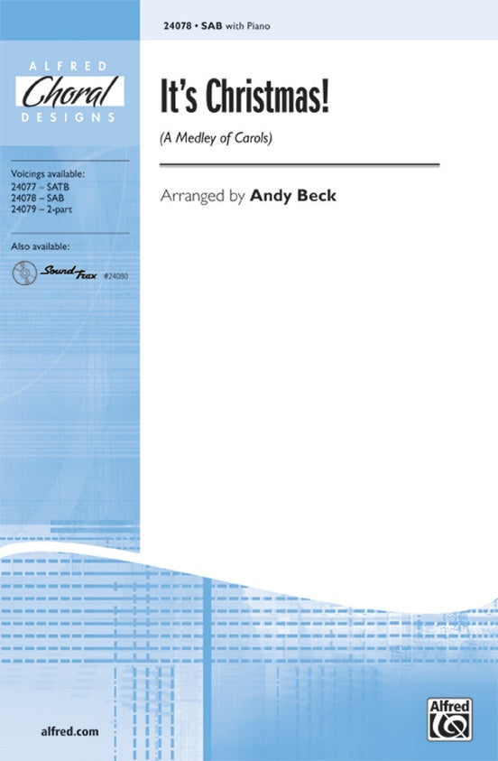 It's Christmas! (A Medley of Carols) – SAB Choral Octavo - Digital Sheet Music Download (Digital Download)