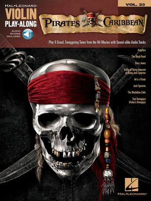 Pirates of the Caribbean - Violin Play-Along Volume 23 - Various - Violin Hal Leonard