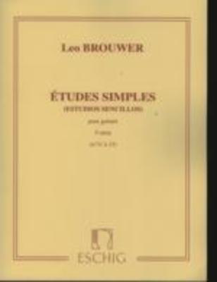 Etudes Simples Series 3 Guitar No 11-15