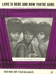 Love Is Here But Now You're Gone - The Supremes - PVG (Digital Download)