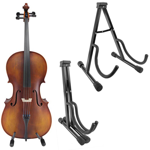 Kreisler Cello Stand - Small Black Collapsible