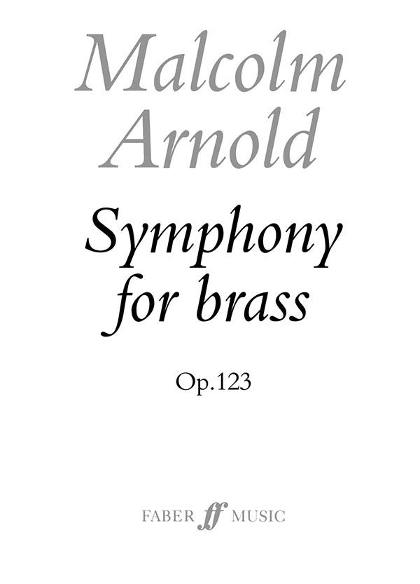 SYMPHONY FOR BRASS SCORE