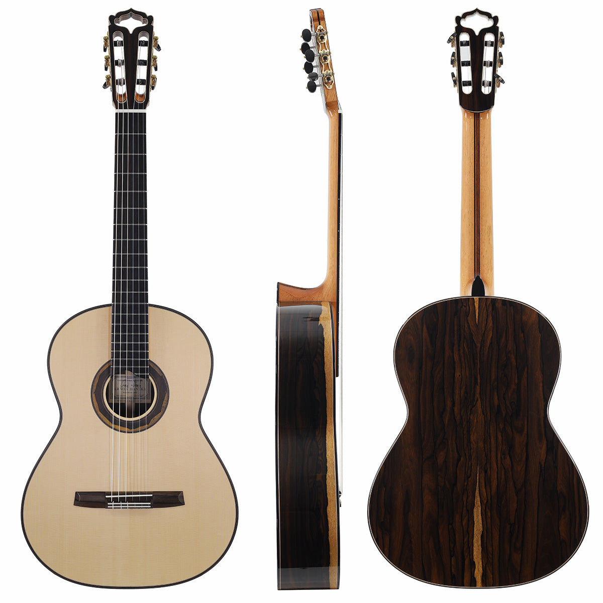 Hanika HE Lattice Professional Line Classical Guitar with BAM Case