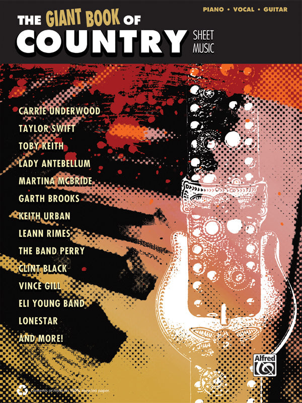 The Giant Book of Country Sheet Music PVG