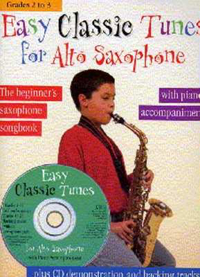 Easy Classic Tunes Alto Sax Pno Bk/Cd -