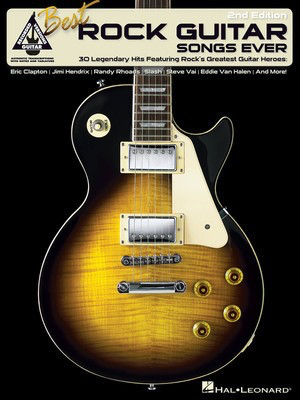 Best Rock Guitar Songs Ever 2nd Edition - Guitar Tab/Lyrics/Chords Hal Leonard 690407