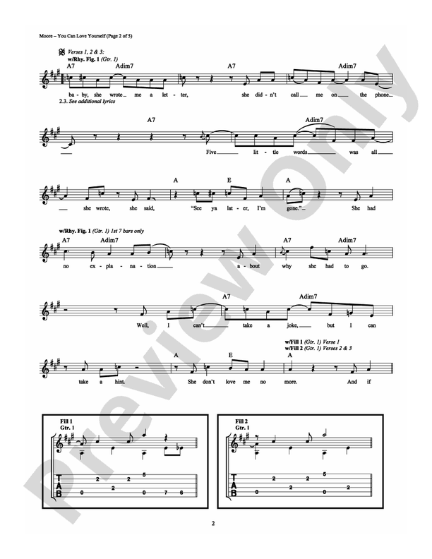 You Can Love Yourself - Guitar TAB (Digital Download)