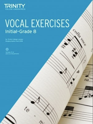 Trinity Vocal Exercises Initial -Grade 8 Book/CD