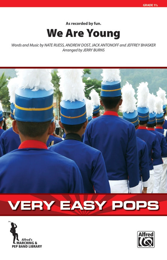We Are Young – Marching Band Conductor Score & Parts (Digital Download)