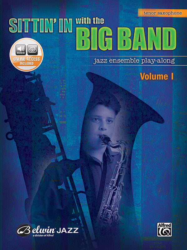 Sittin In with the Big Band Vol 1 Tenor Sax Bk/Cd