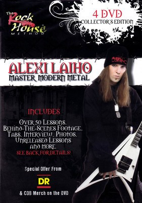 Alexi Laiho: Master Modern Metal - 4-DVD Collector's Edition - Guitar Alexi Laiho Rock House DVD