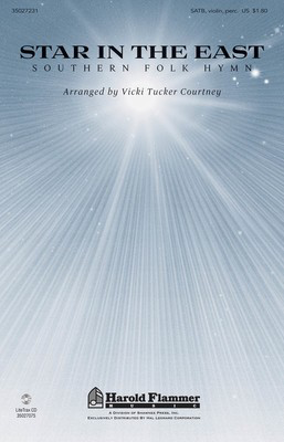 Star in the East - Tambourine|Triangle|Violin SATB Vicki Tucker Courtney Shawnee Press Choral Score Octavo