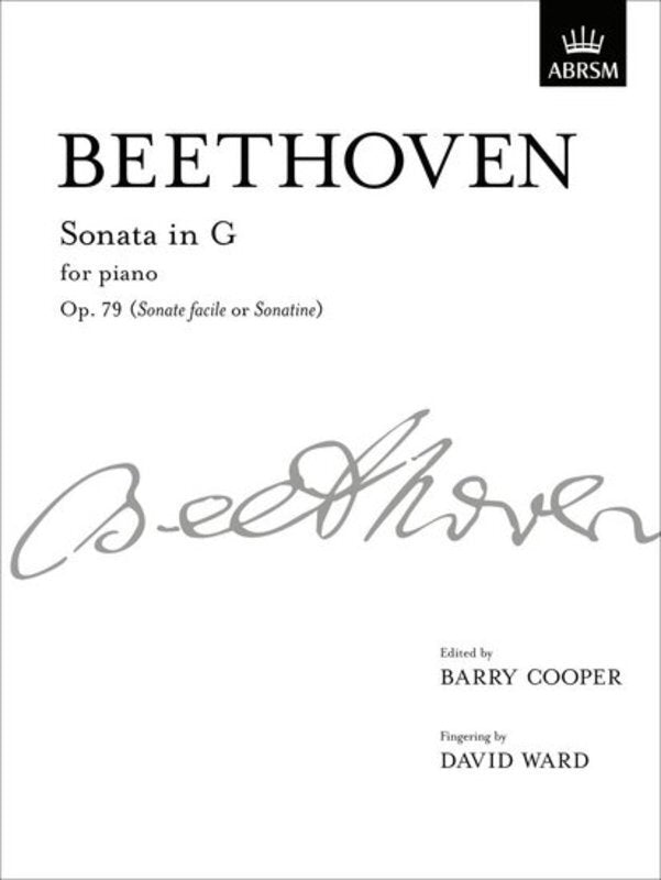 Beethoven Piano Sonata in G Op 79