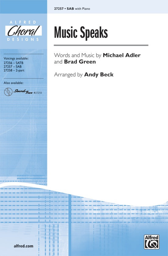 Music Speaks – SAB Choral Octavo (Digital Download)