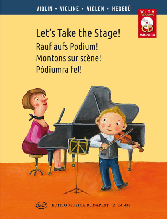 Let's Take the Stage - Violin/CD/Piano Accompaniment EMB Z14935