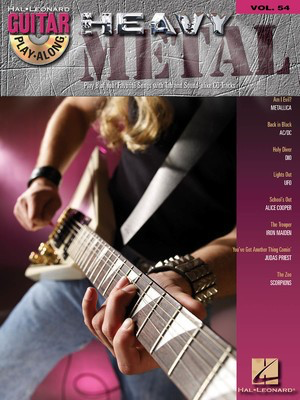 Heavy Metal - Guitar Play-Along Volume 54 - Guitar Hal Leonard Guitar TAB with Lyrics & Chords /CD