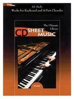 Bach: Works for Keyboard and Four-Part Chorales - CD Sheet Music - Johann Sebastian Bach - Piano CD Sheet Music CD-ROM