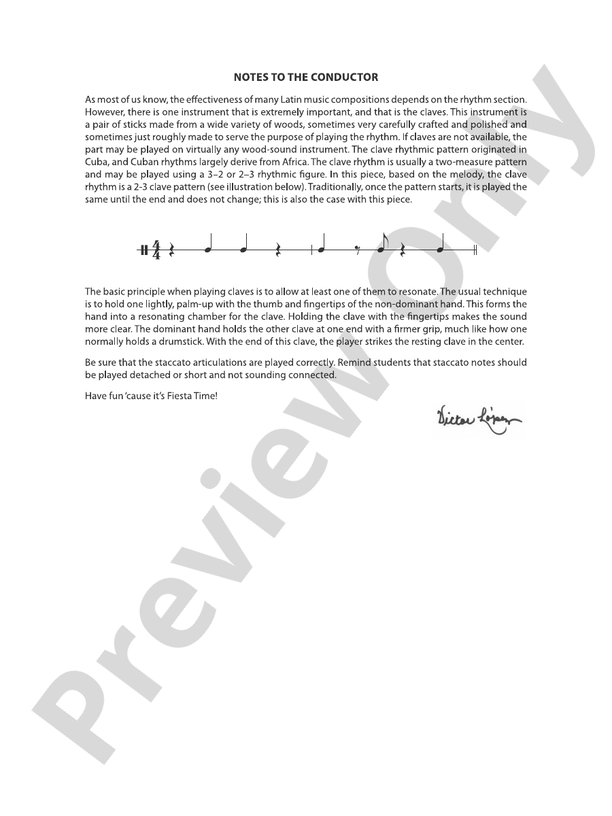 Fiesta Time! - String Orchestra Conductor Score & Parts (Digital Download)