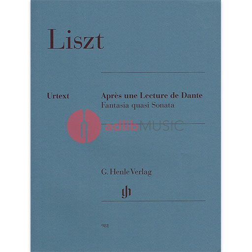 Apres une Lecture de Dante Fantasia quasi Sonata
