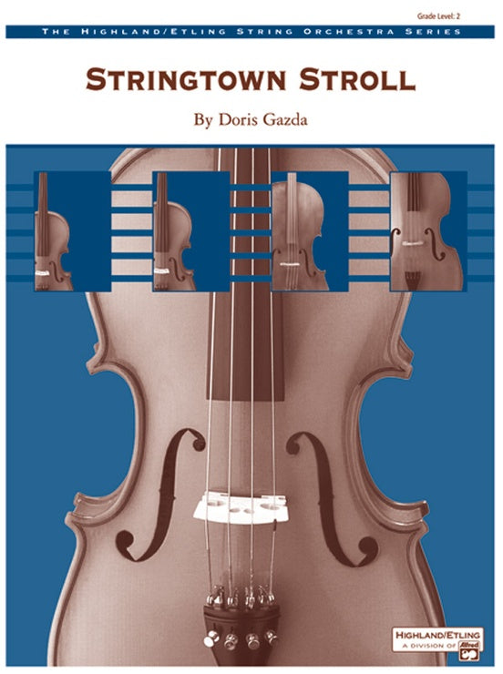 Stringtown Stroll – String Orchestra Conductor Score & Parts (Digital Download)