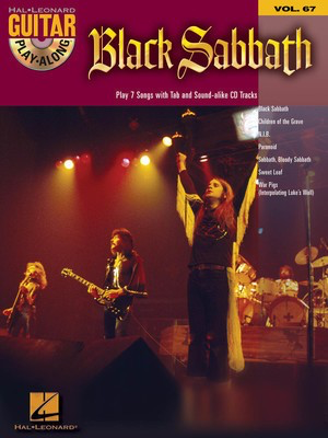 Black Sabbath - Guitar Play-Along Volume 67 - Guitar Hal Leonard Guitar TAB with Lyrics & Chords /CD