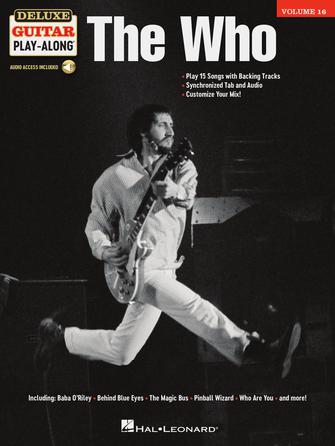 The Who: Deluxe Guitar Play-along Volume 16 - Guitar Tablature/Audio Access Online Hal Leonard 287272
