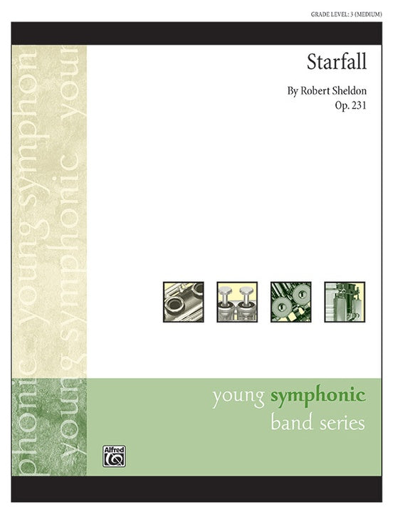Starfall - Concert Band Conductor Score & Parts (Digital Download)