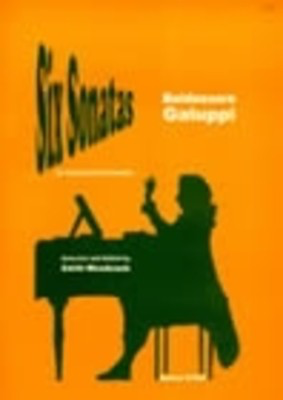 Six Sonatas For Keyboard - Baldassare Galuppi - Piano Stainer & Bell Piano Solo