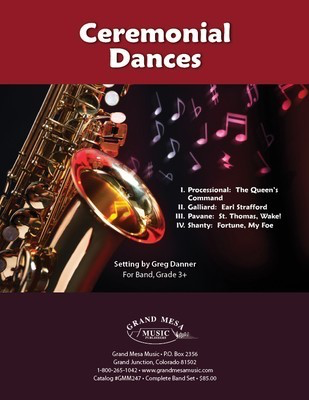 Ceremonial Dances - Greg Danner - Grand Mesa Music Score