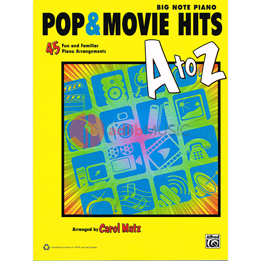 Pop & Movie Hits A to Z Big Note