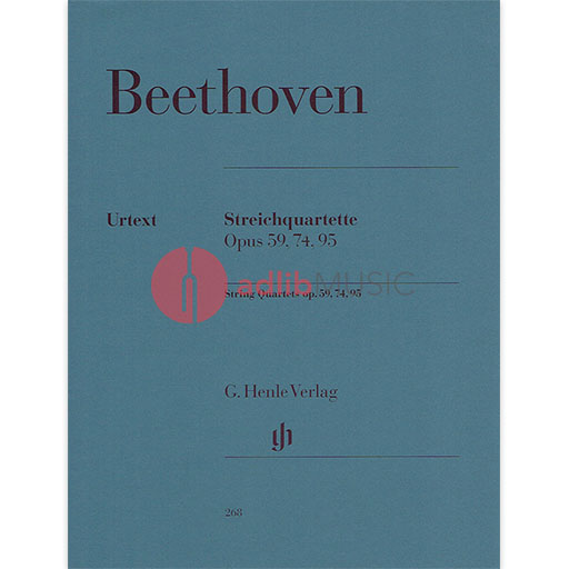 Beethoven String Quartets Op 59 74 & 95