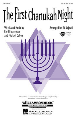The First Chanukah Night - Enid Futterman|Michael Cohen - SAB Ed Lojeski Hal Leonard Choral Score Octavo