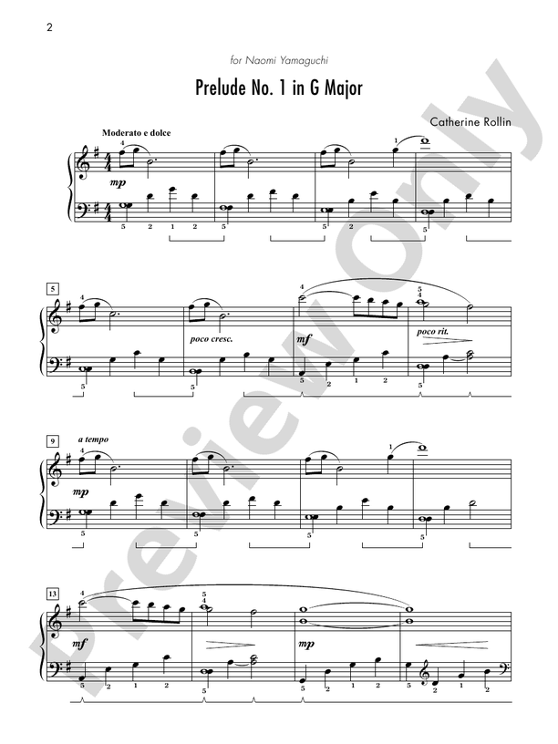 Preludes for Piano, Book 3: 6 Late Intermediate Pieces That Explore and Develop Lyrical Playing - Piano (Digital Download)