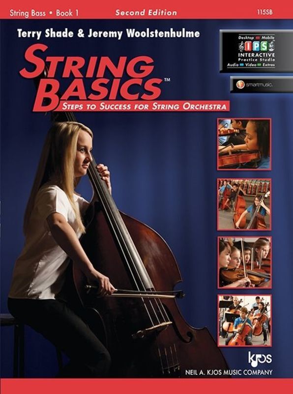 String Basics Book 1 - Double Bass Part by Shade/Woolstenhulme Kjos 115SB